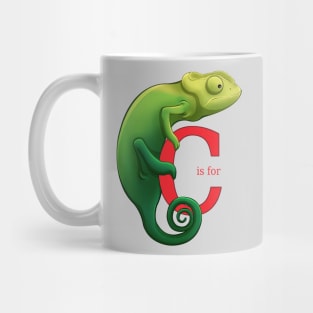 C is for Chameleon Mug